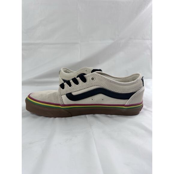 Vans Chukka Low Sidestripe Rasta Turtledove Size 7 Men 8.5 Women’s skater - Picture 7 of 9
